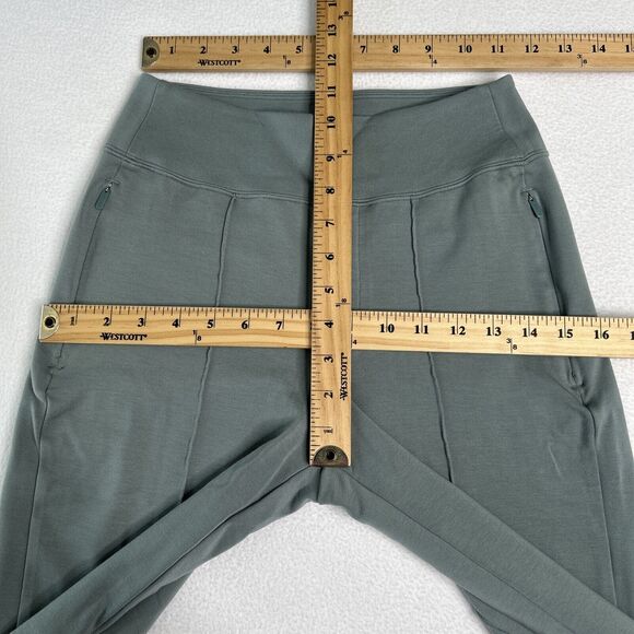 Athleta Women's Size 0 Eastbound Straight Pant Tencel Blend Green 988039 - Picture 6 of 10